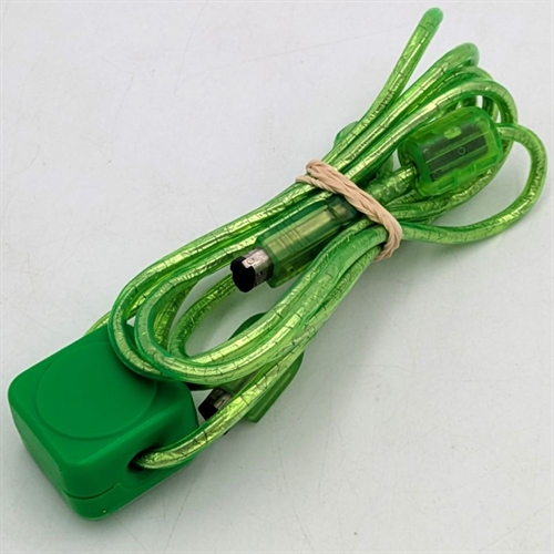 Gameboy Advance Link Cable Med Splitter - Grøn - GameBoy Advance Tilbehør (B Grade) (Genbrug)